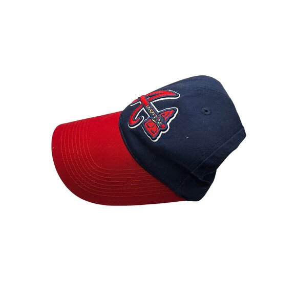 Atlanta Braves Navy & Red Baseball Cap By Outdoor Cap - Picture 2 of 5